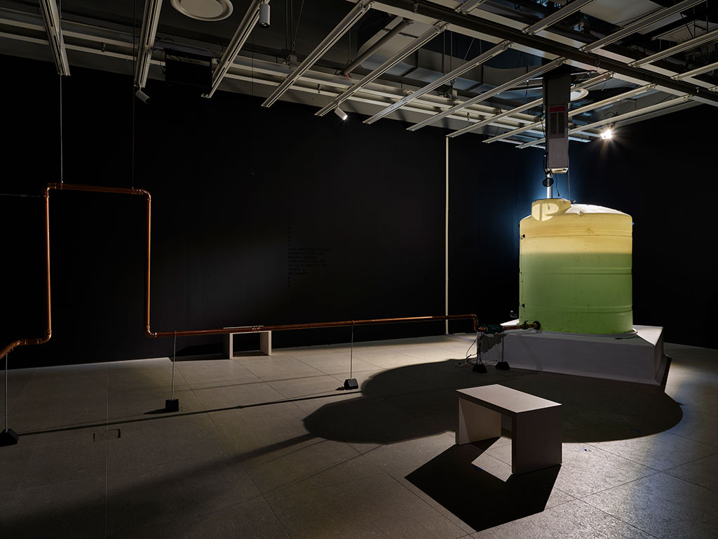 Pope L. photograph art exhibit