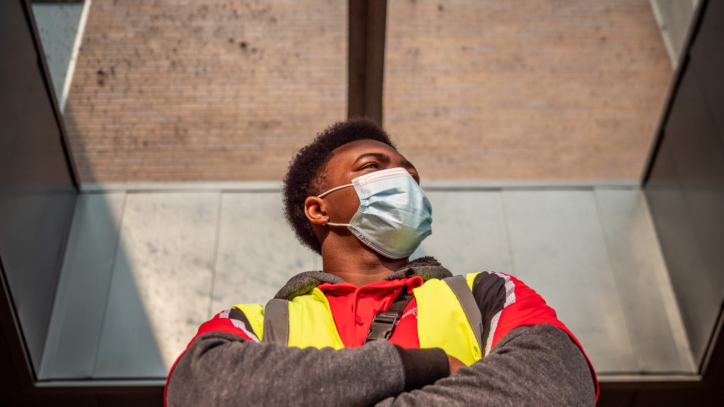 Manny Wheagar, a junior and Community Health Ambassador, likes being part of something greater than himself.