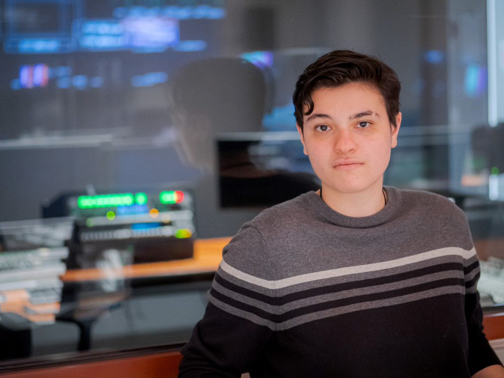 “It was so much fun to be a part of the team that got to do something so incredible, I’m so grateful,” says Carter Winner ’22, Television and Digital Media major with a concentration in TV Production and a Political Science minor.