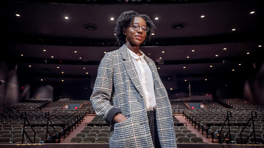 Working associate director, Chanel Johnson ’20: “We were able to create a show in the middle of a global pandemic, which I think is pretty spectacular.”