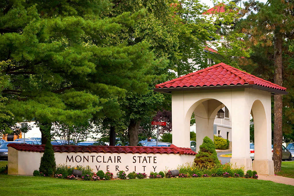Entrance of Montclair State University.