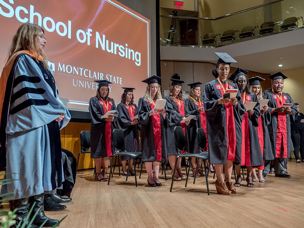 The first Convocation ceremony for the School of Nursing was held in May.