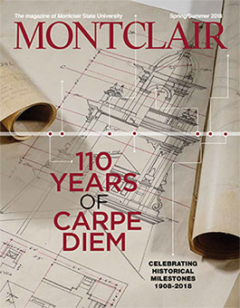 Cover of the Spring 2018 issue of Montclair Magazine