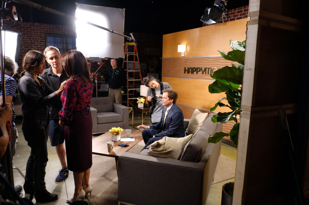 A production company shot promotional video for Google at the studios on campus in fall 2018.