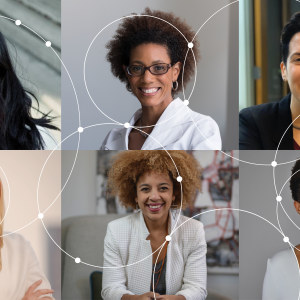 Collage of women entrepreneurs