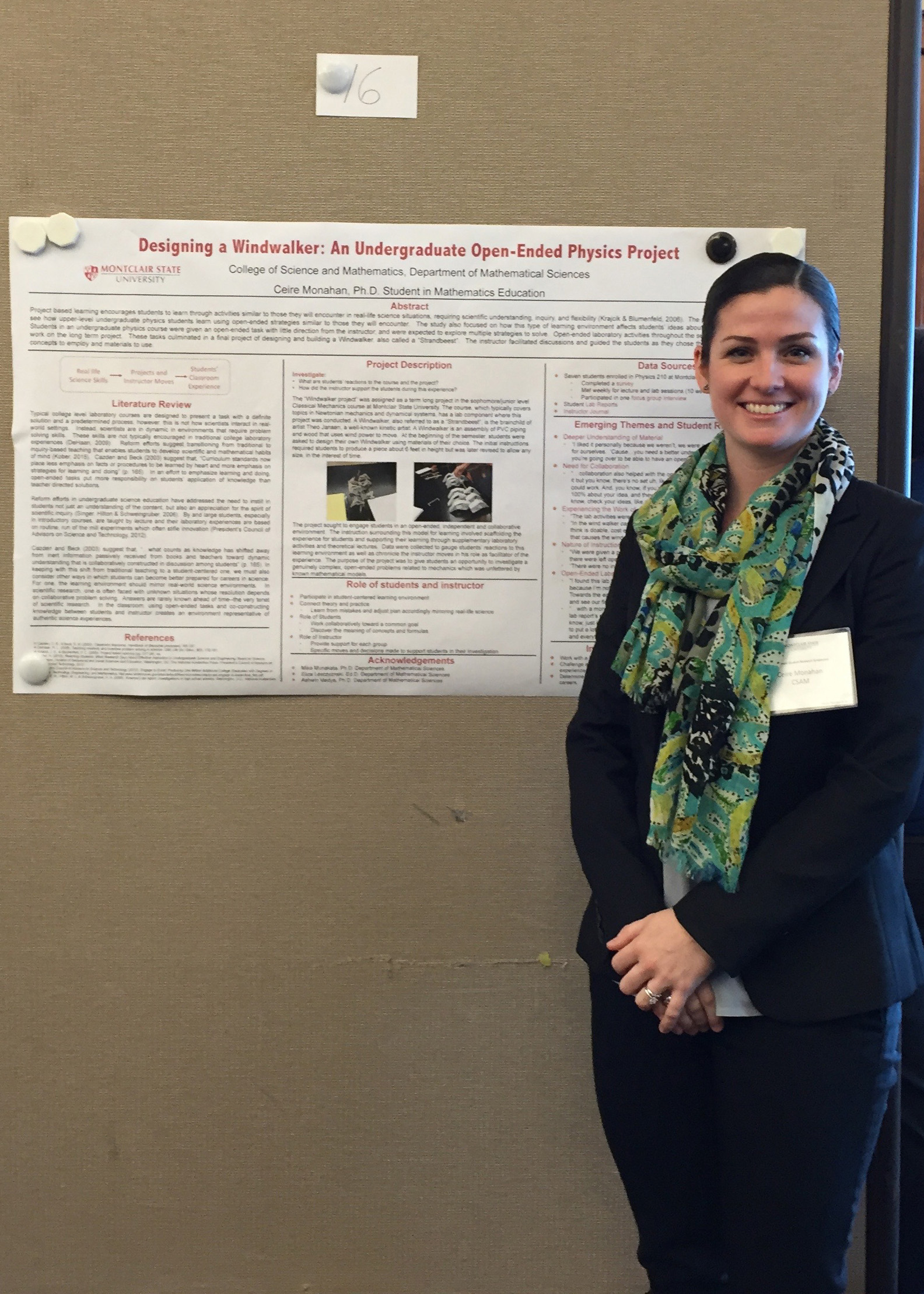 Designing a Windwalker: An undergraduate open-ended physics project