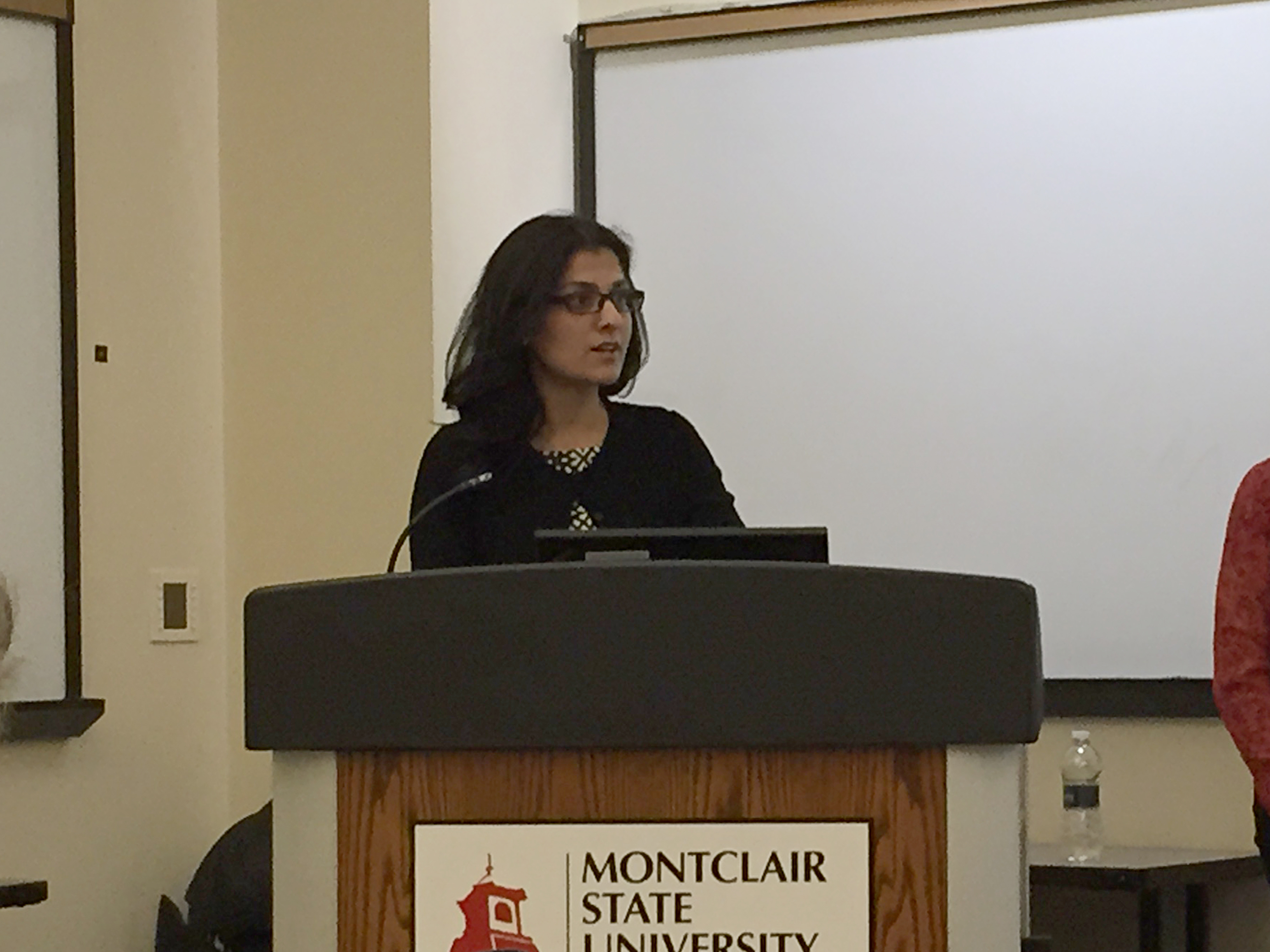 Zareen Rahman presenting