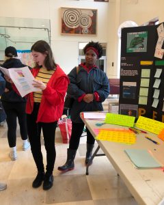 Tina helping with an Order of Operations problem