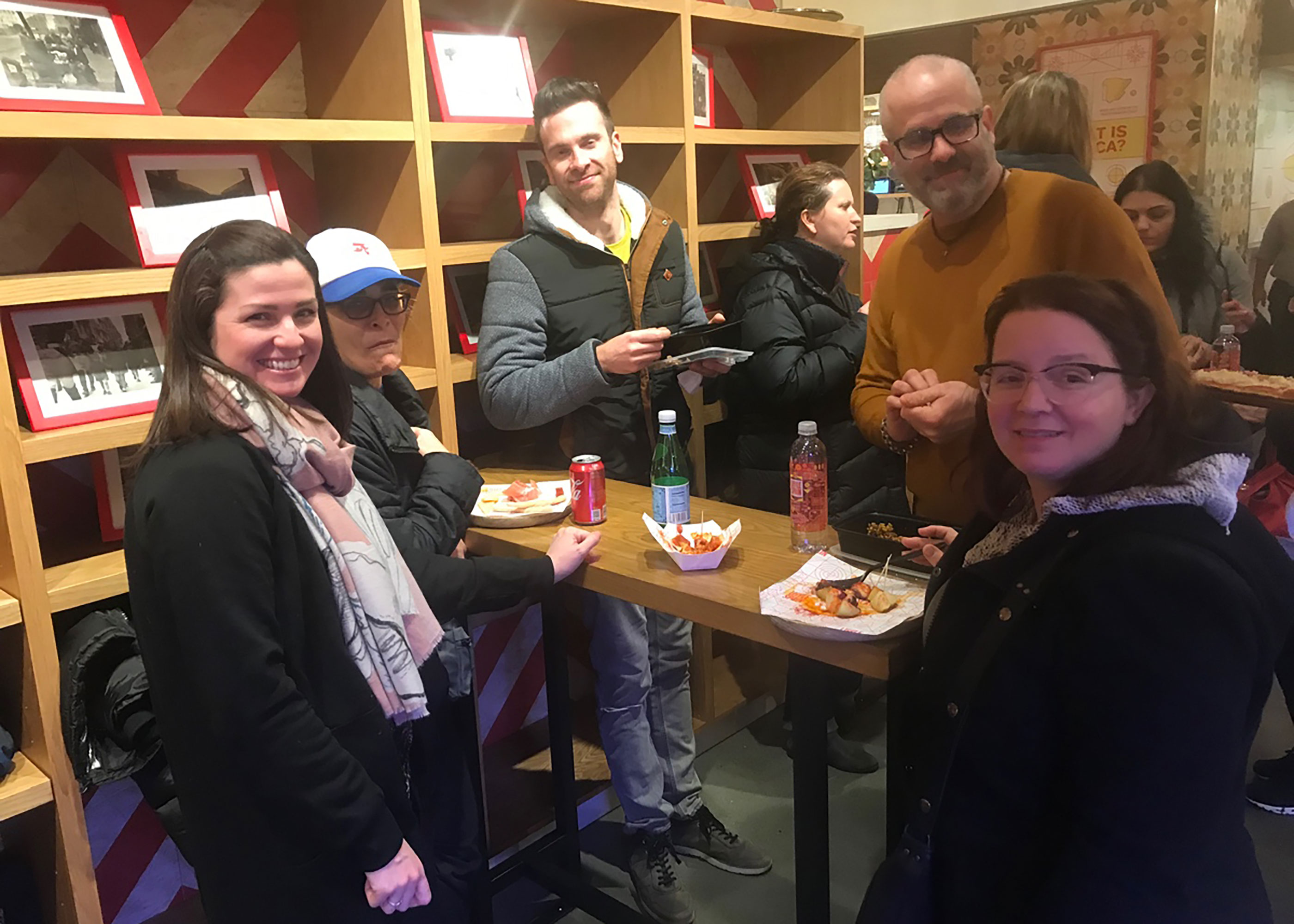 lunch at the Spanish Mercado