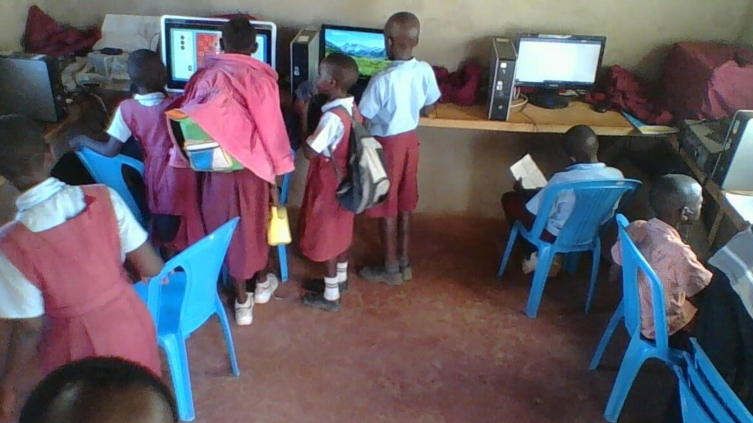 STEM Center Africa computer lab
