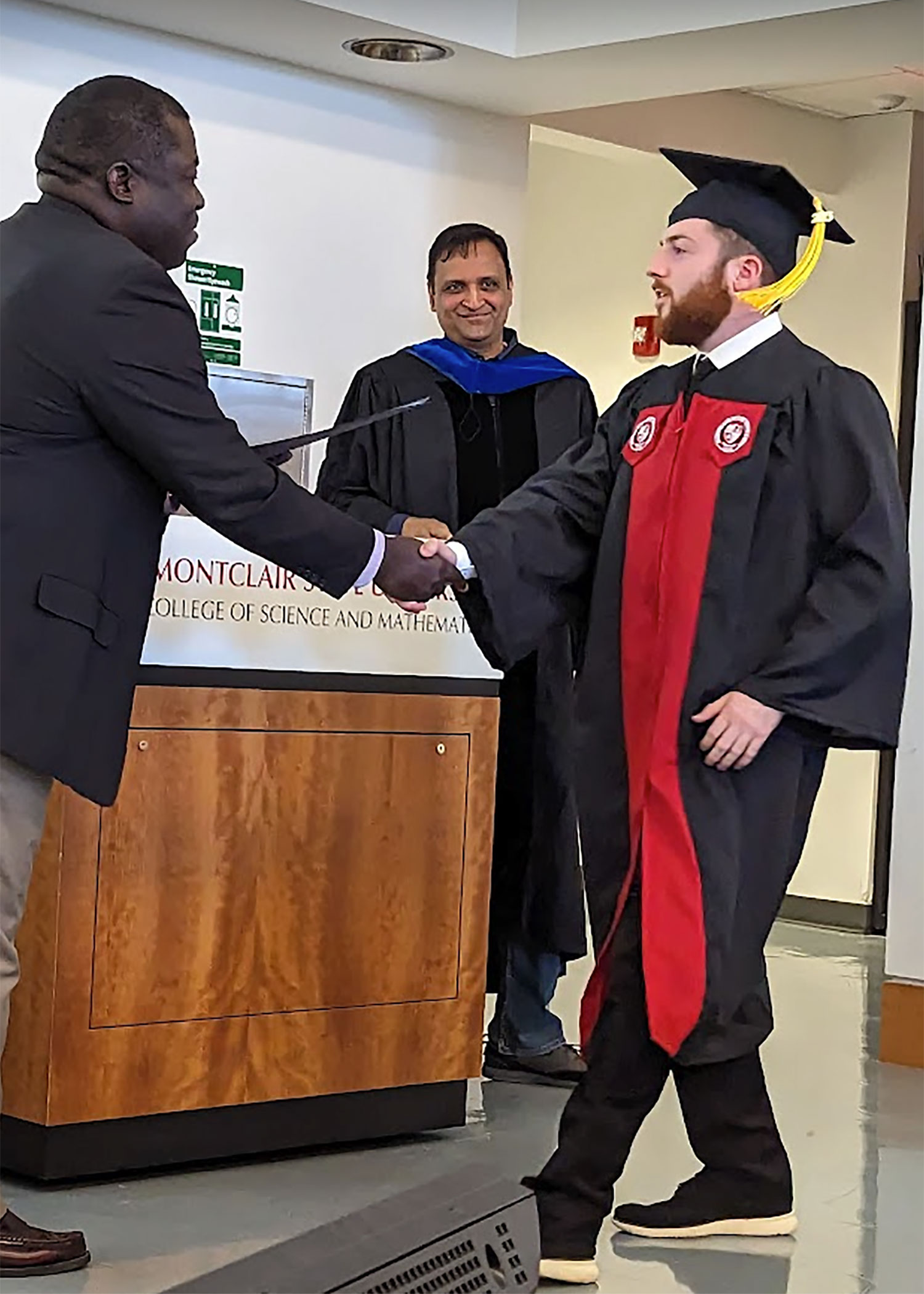 Department Chairs congratulate graduating students