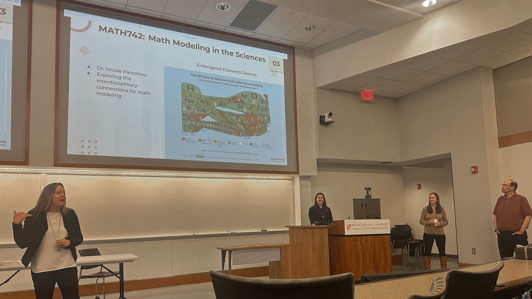 Representative members of the doc student modeling group