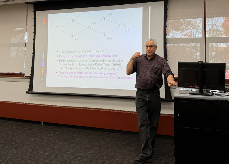 Garth Isaak speaking