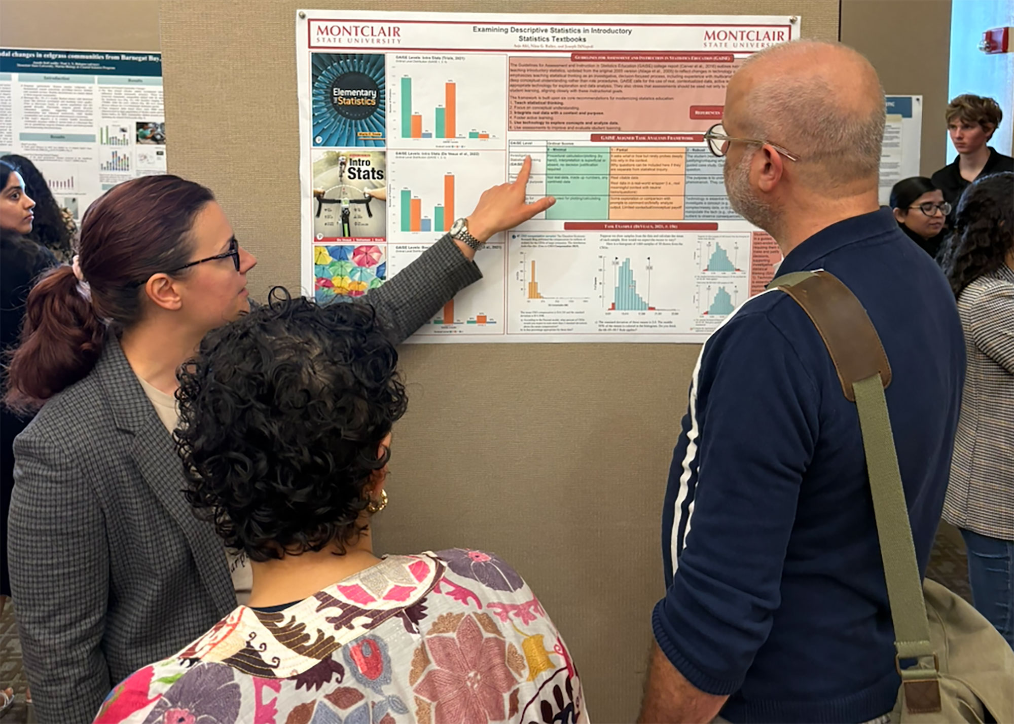 Asja Alic talks about her research at the Student Research Symposium