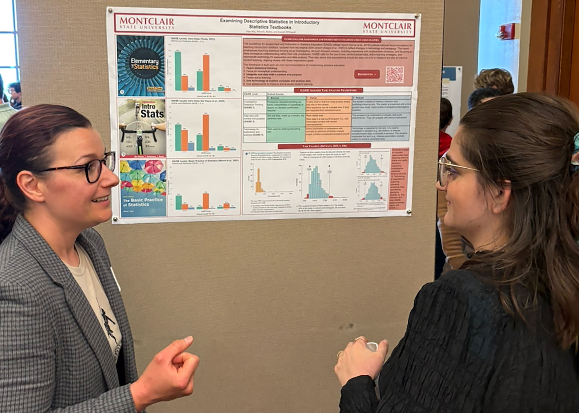 Asja Alic talks about her research at the Student Research Symposium