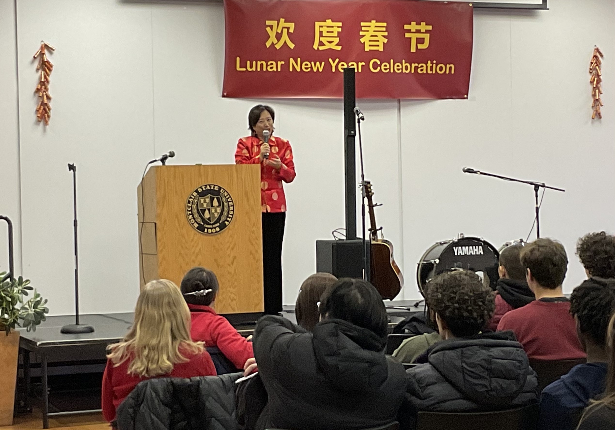 Shigong Zhang gives welcome speech