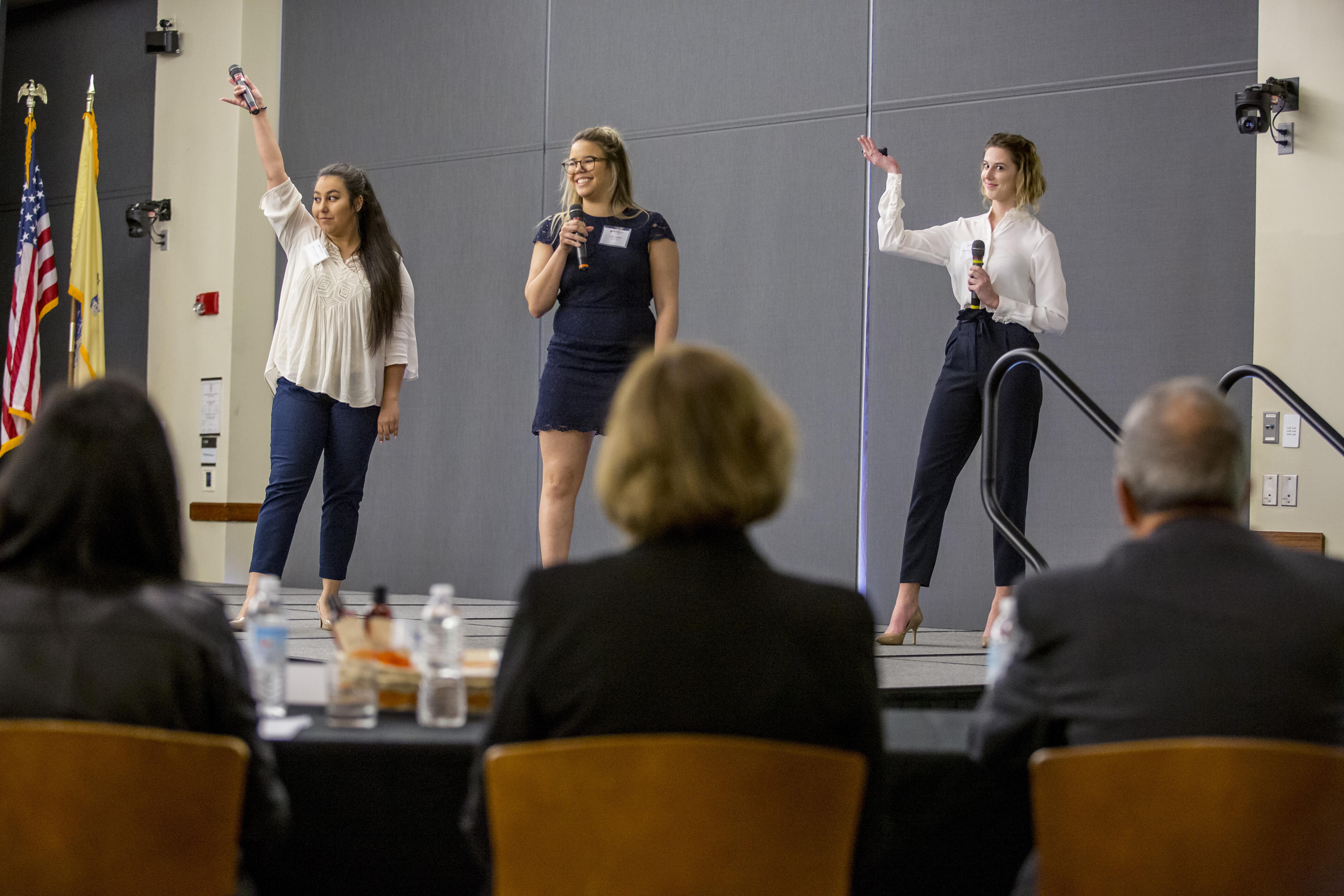 Winners of pitch contest