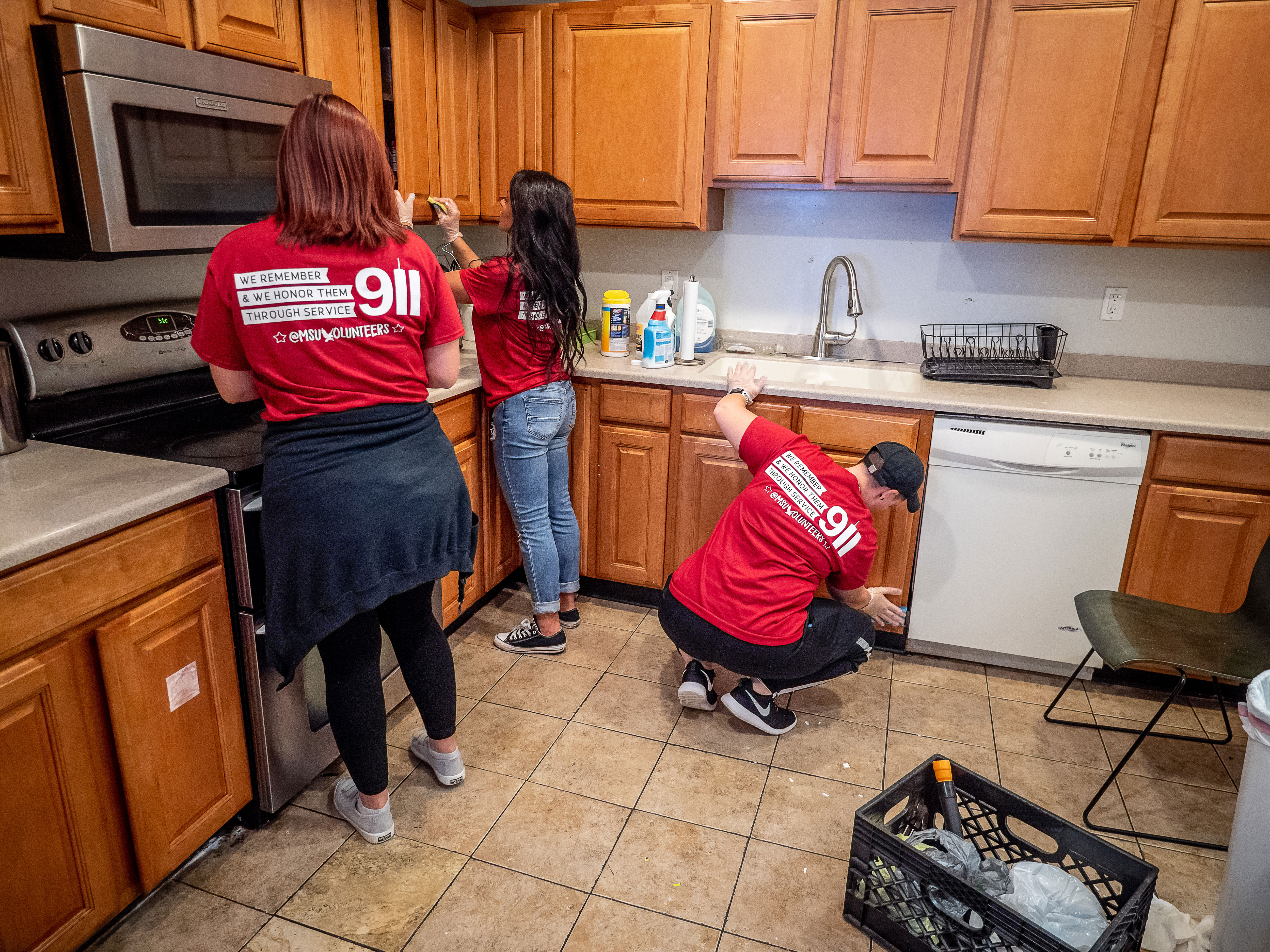 Volunteers provide the elbow grease at Covenant House: Nancy's Place, which provides supportive housing.