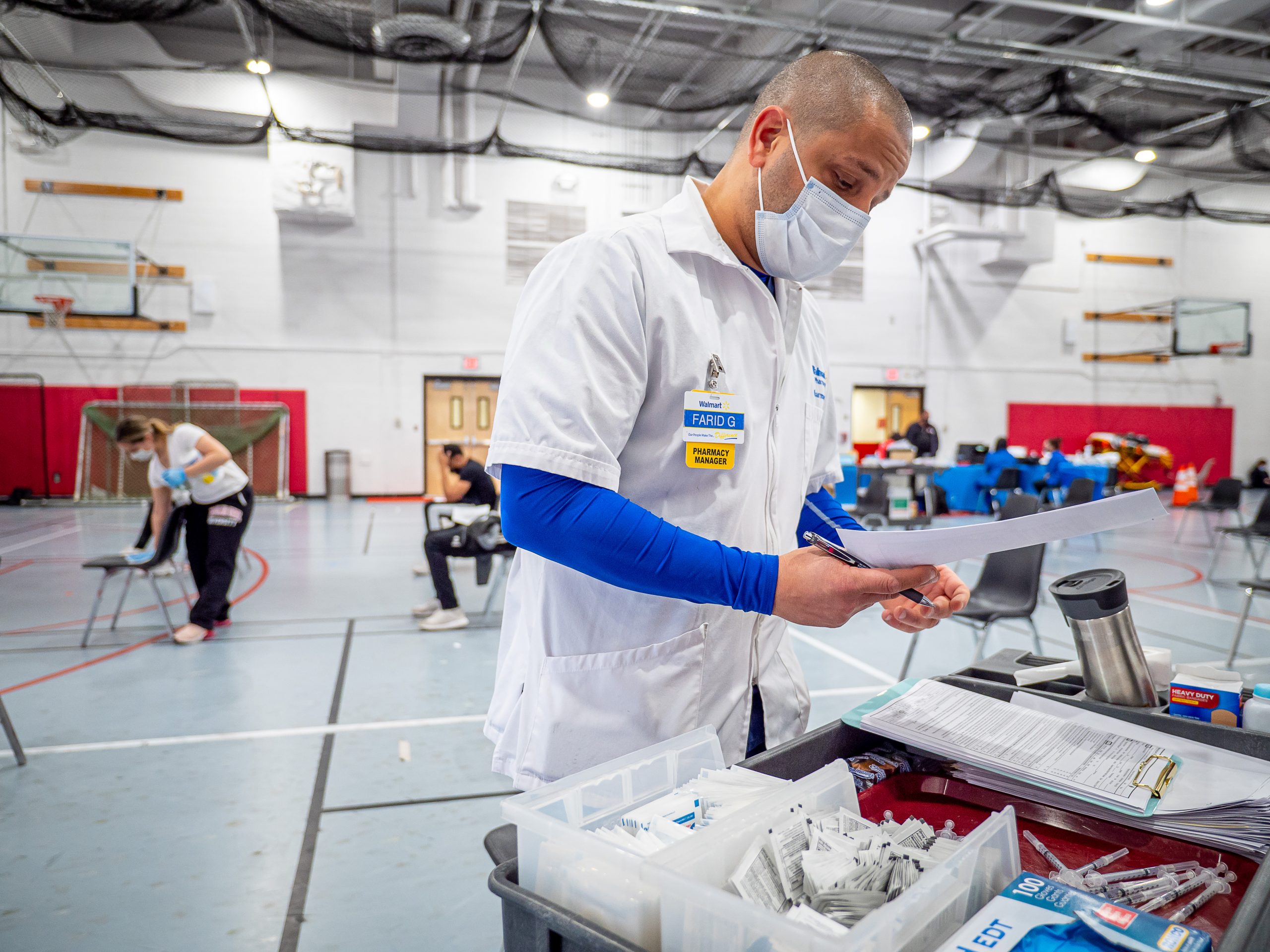 Students, Employees Receive Pfizer Vaccine On Campus Press Room