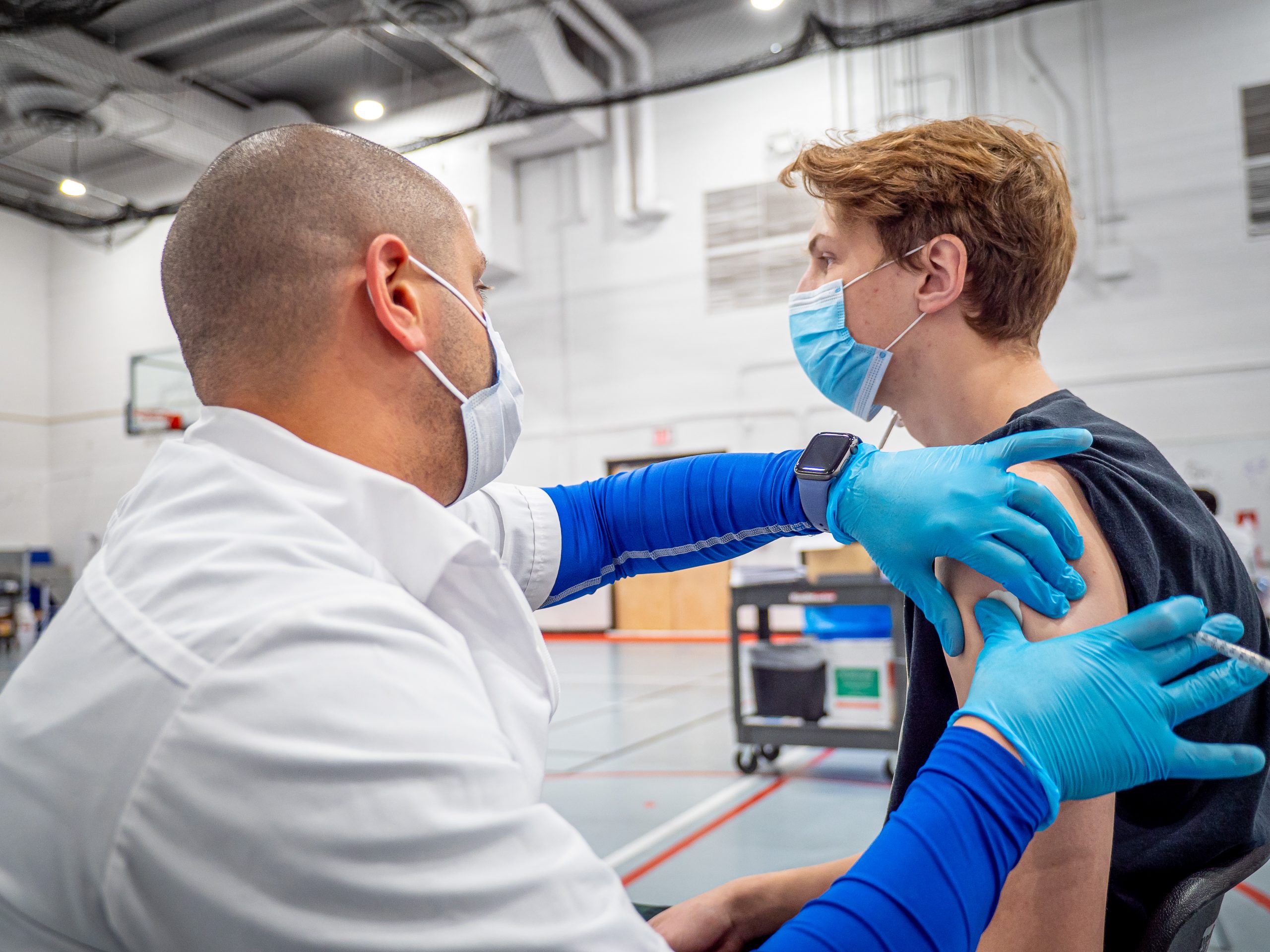 Students, Employees Receive Pfizer Vaccine On Campus Press Room