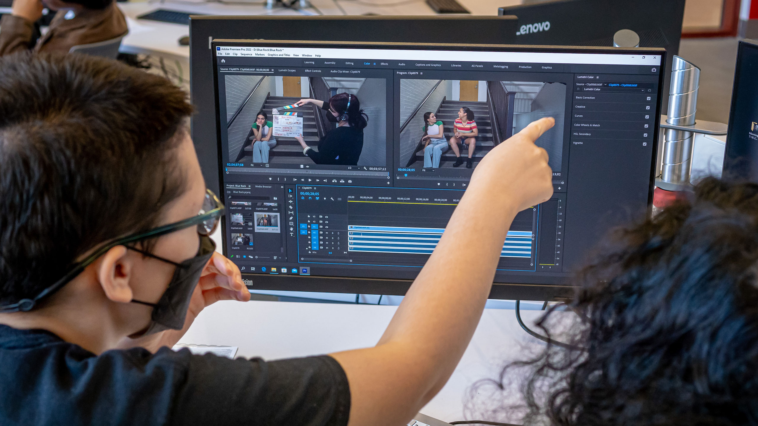 At Summer Residency, Lights! Cameras! Action! – Press Room - Montclair