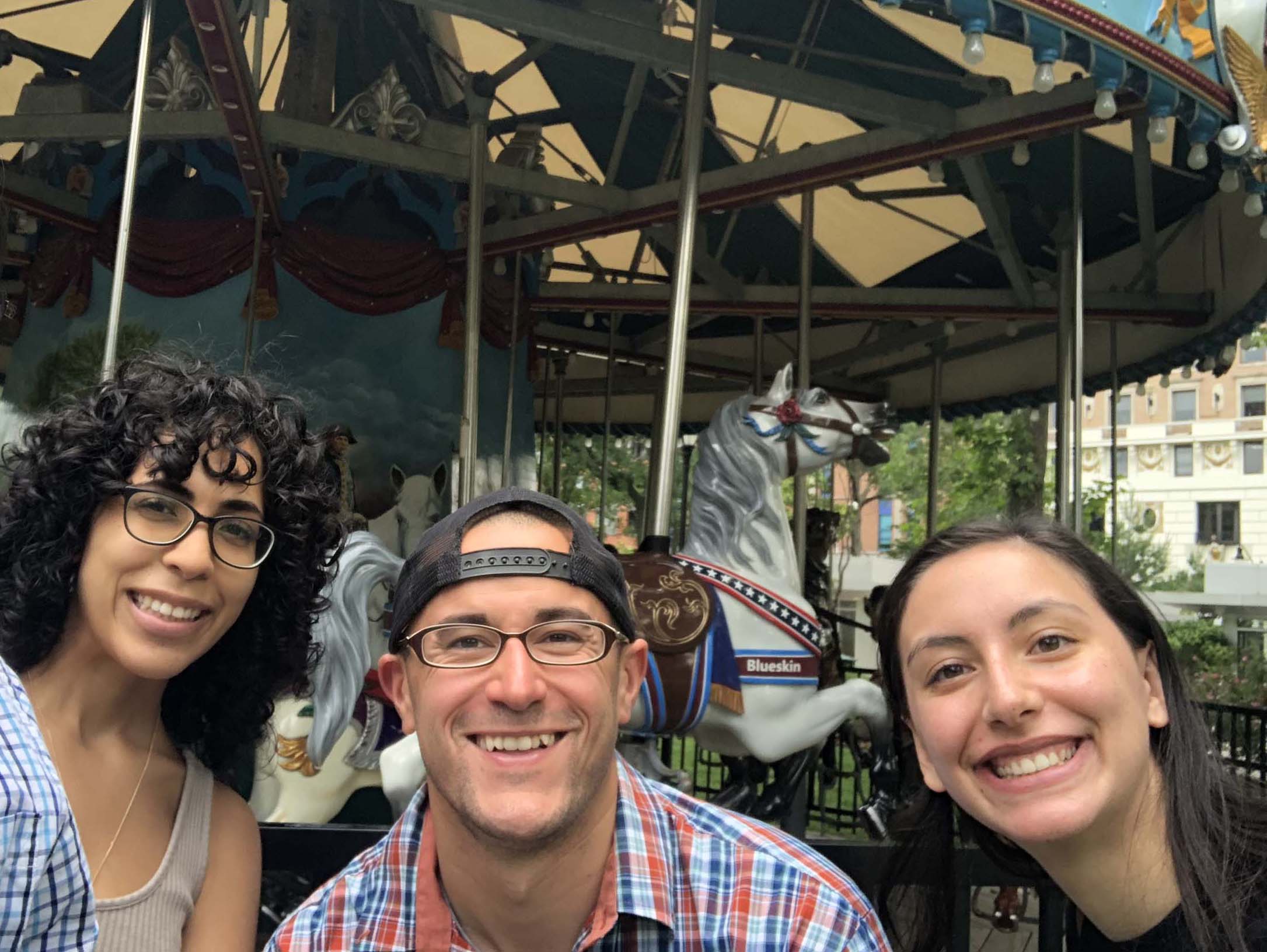 Cristina Tapia-Lugo, Robert (Eric) Wagner and Erica Russelman