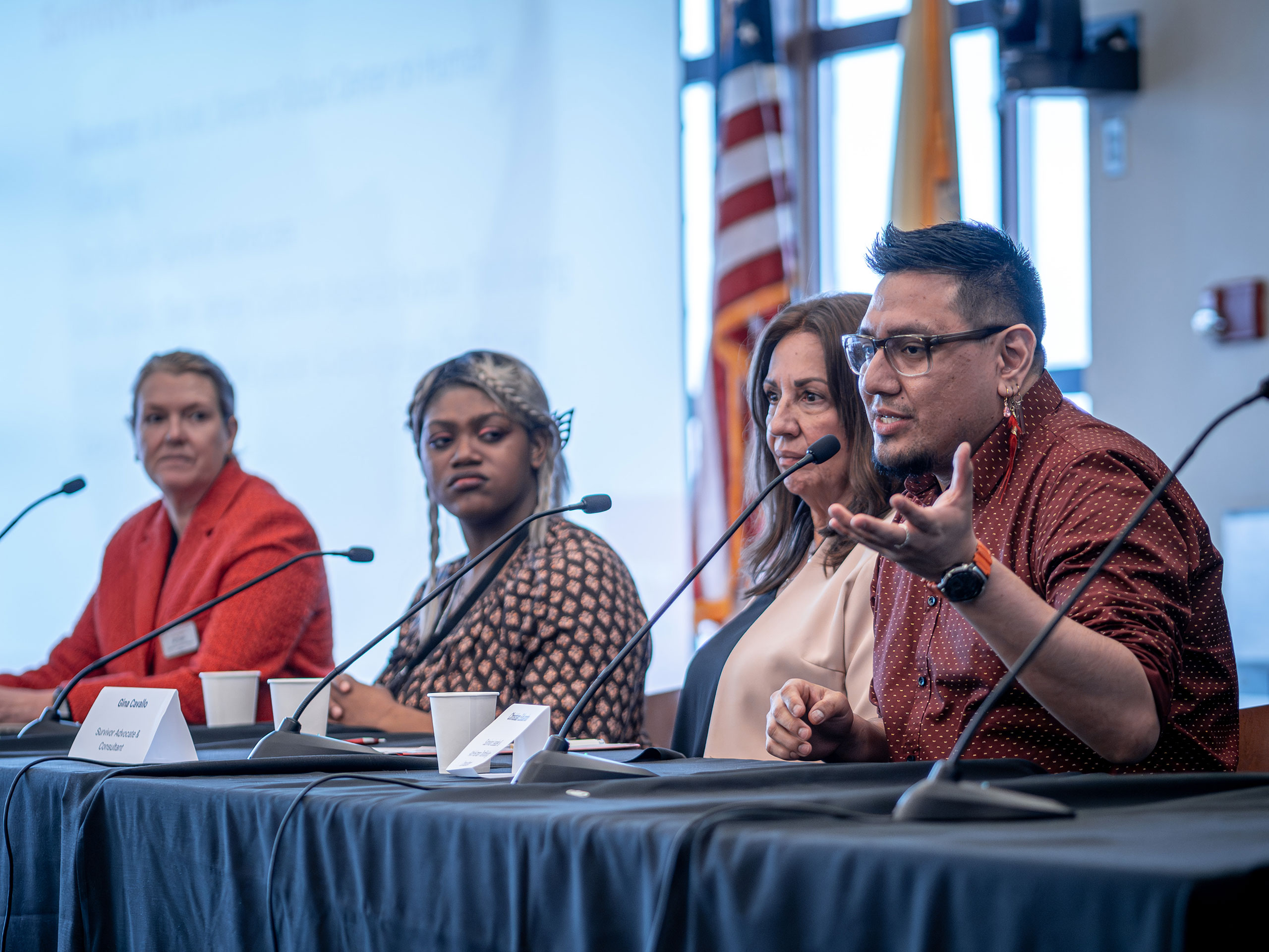 Human Trafficking Survivors Persevere, Inspire Press Room Montclair