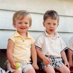 The Povolo quintuplets when they were toddlers