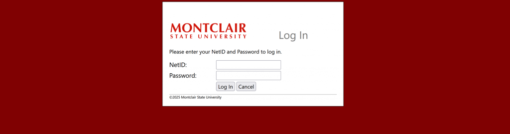 Screenshot of a fake website posing to be a MSU login page.