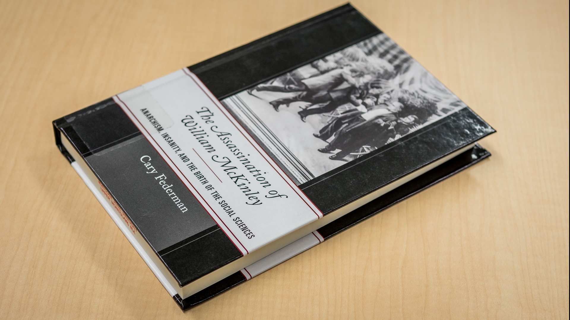 Cover of the book, The Assassination of William McKinley: Anarchism, Insanity, and the Birth of the Social Sciences.