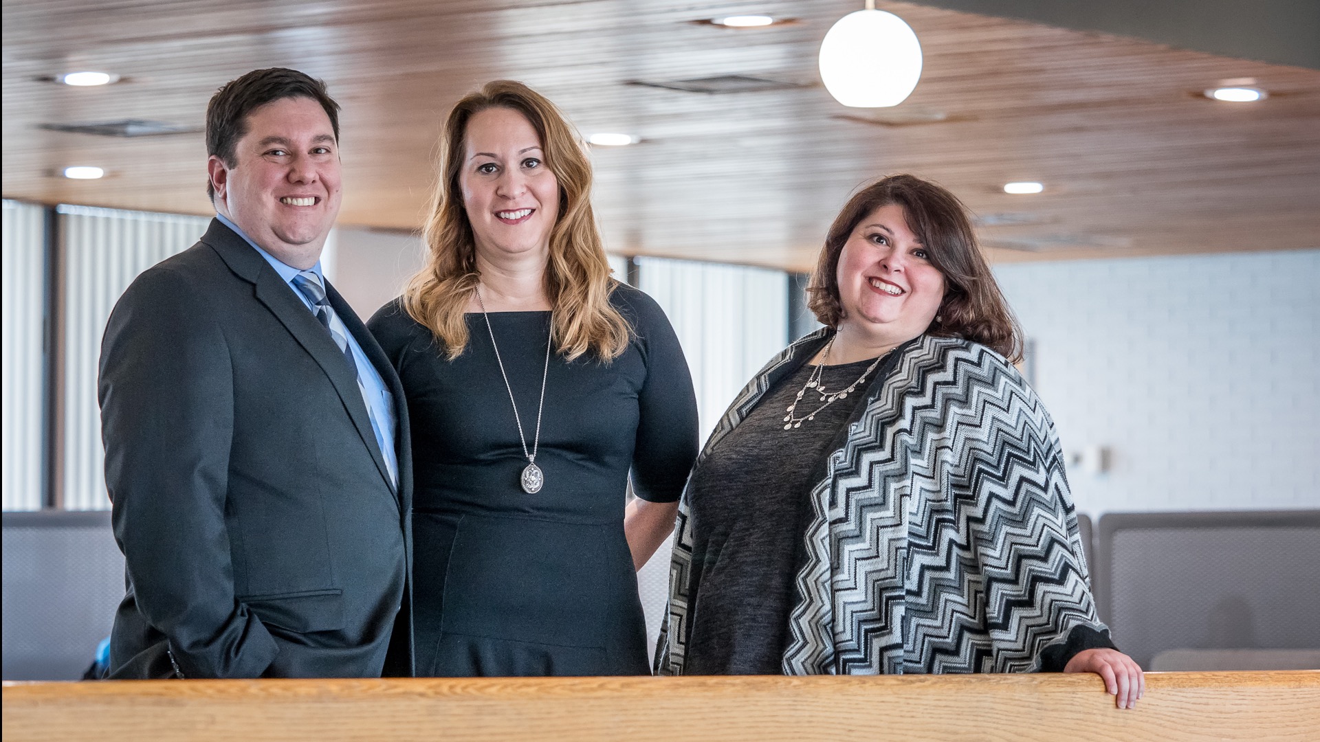 Dr. Marie Cascarano, Dr. Kristine deJesus, and Dr. Kevin Schafer.