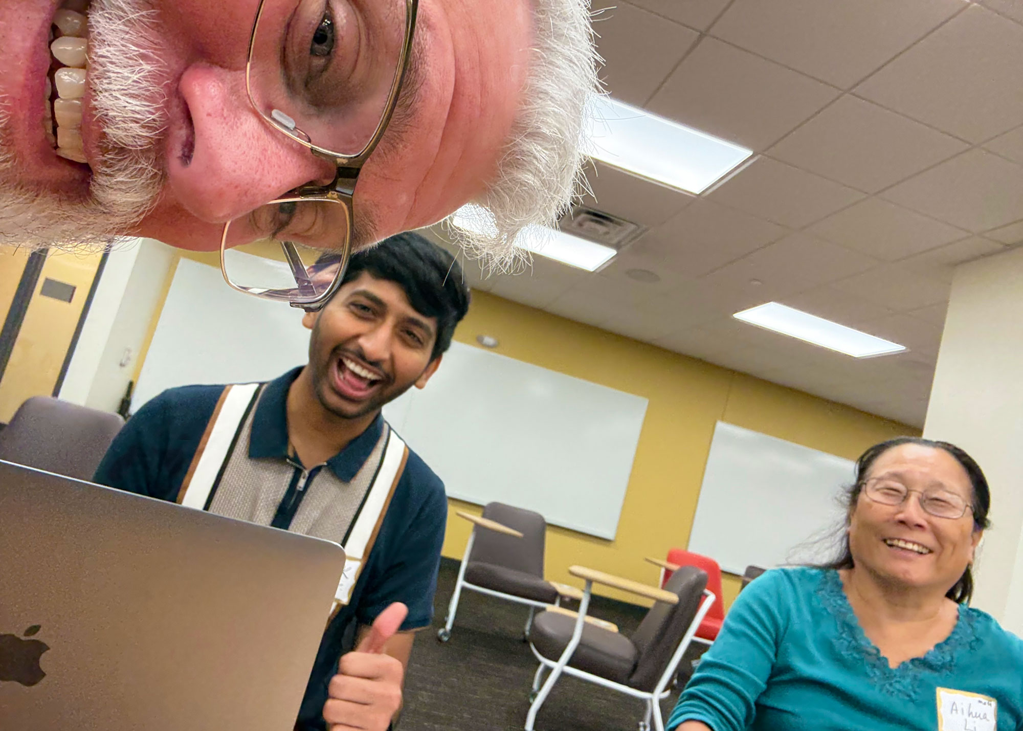 Teaching Commons workshop, Scott Kight selfie