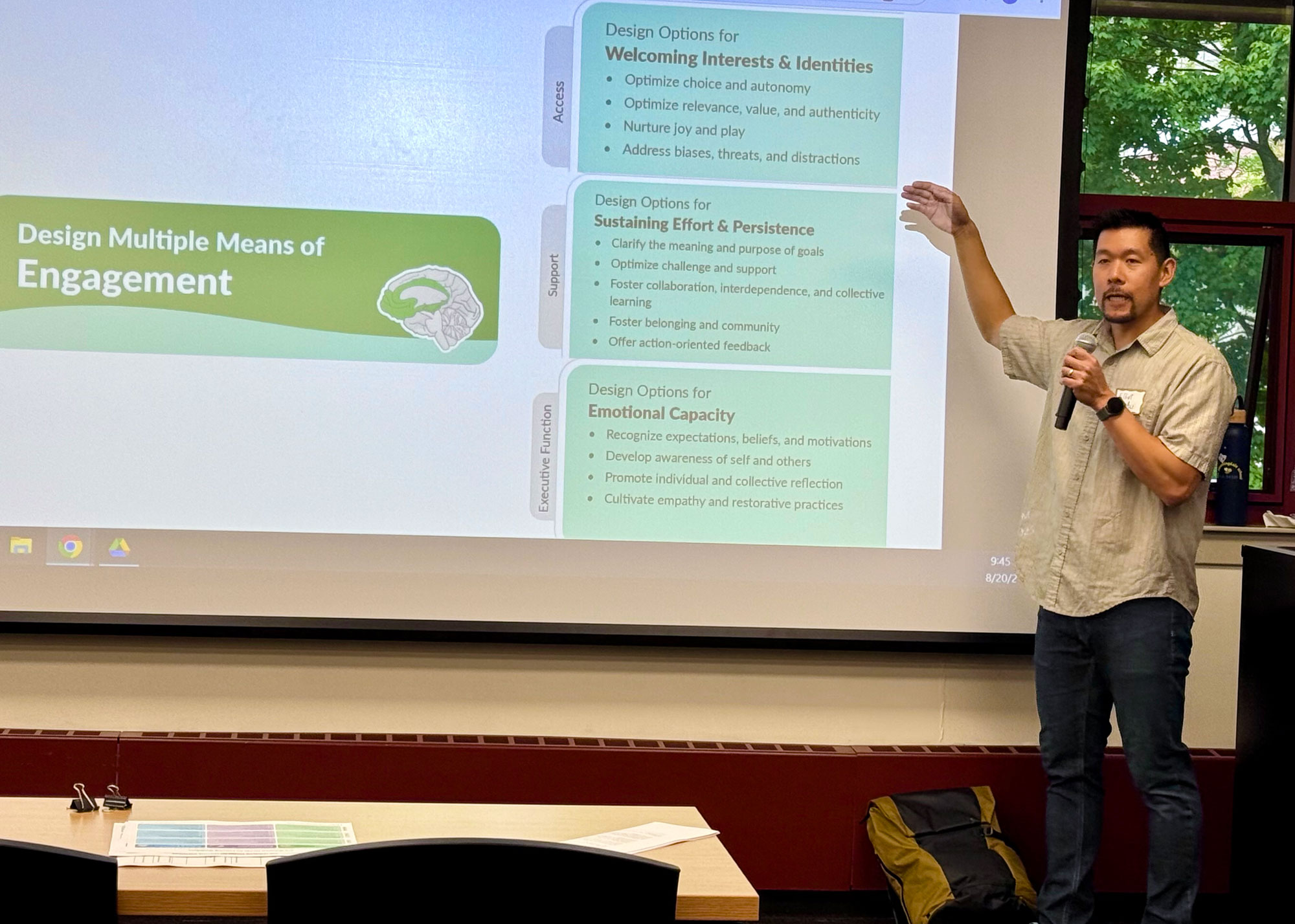 Teaching Commons workshop Elliott Hu-Au