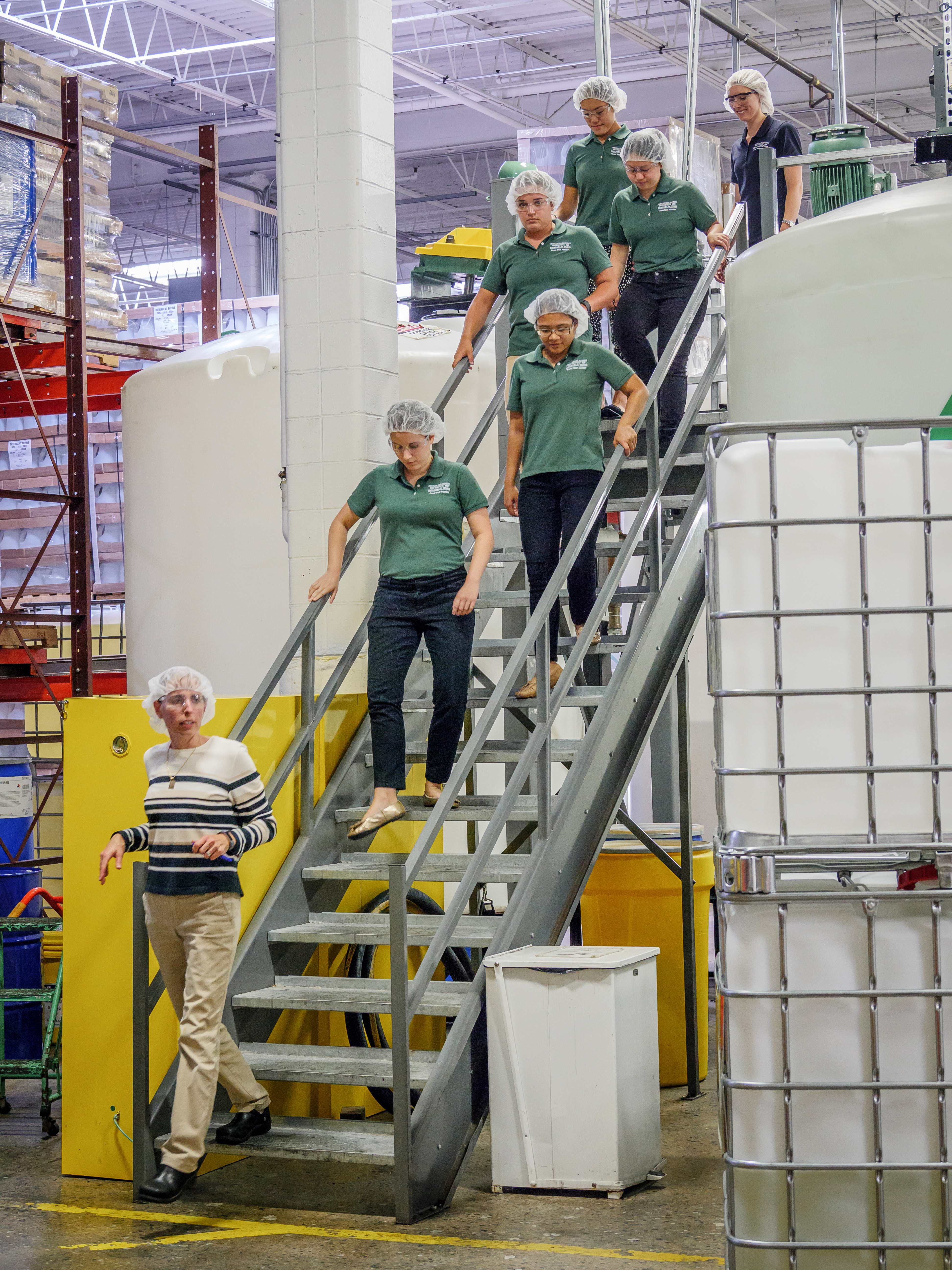 ECOS Green Team factory tour