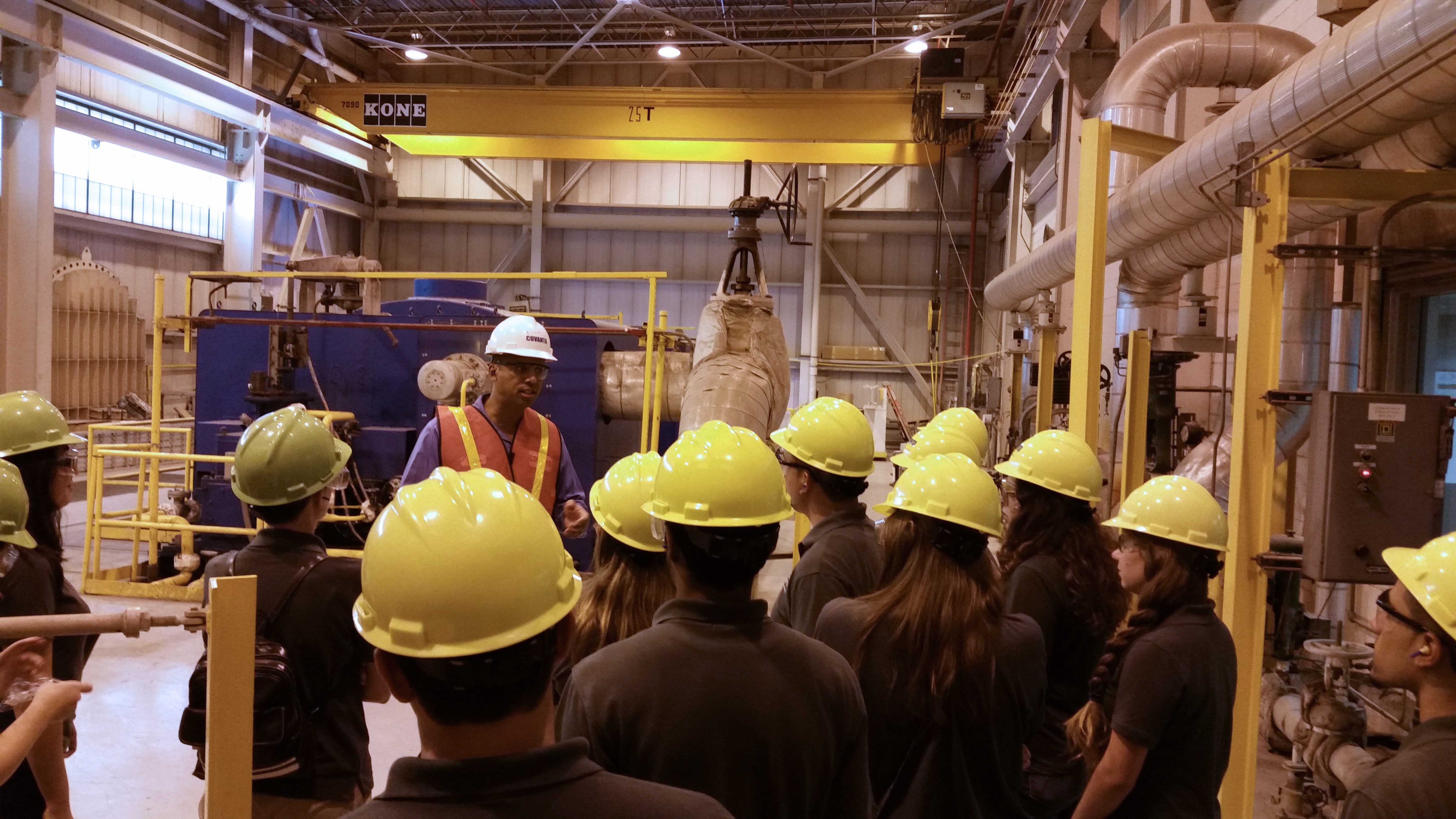 Green Team factory tour