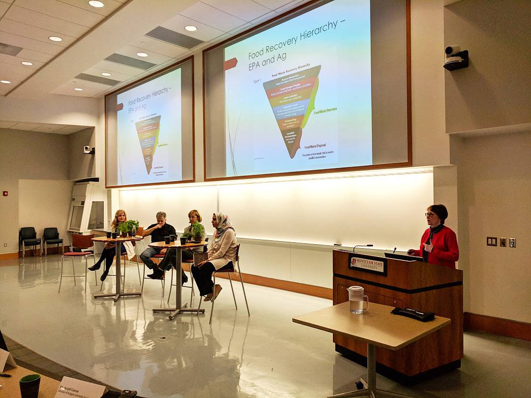 Green Team giving final presentation