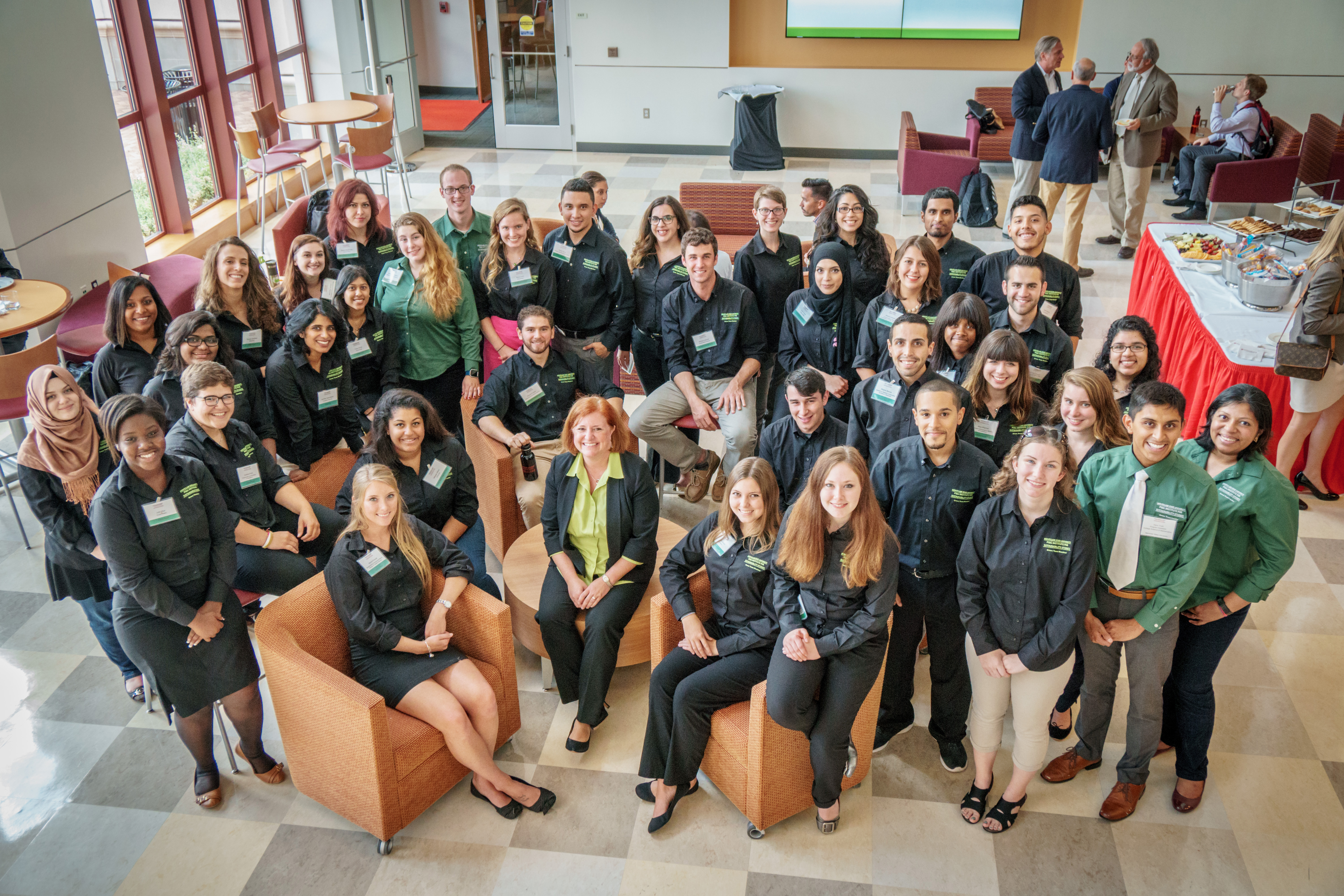 2017 Green Team group photo