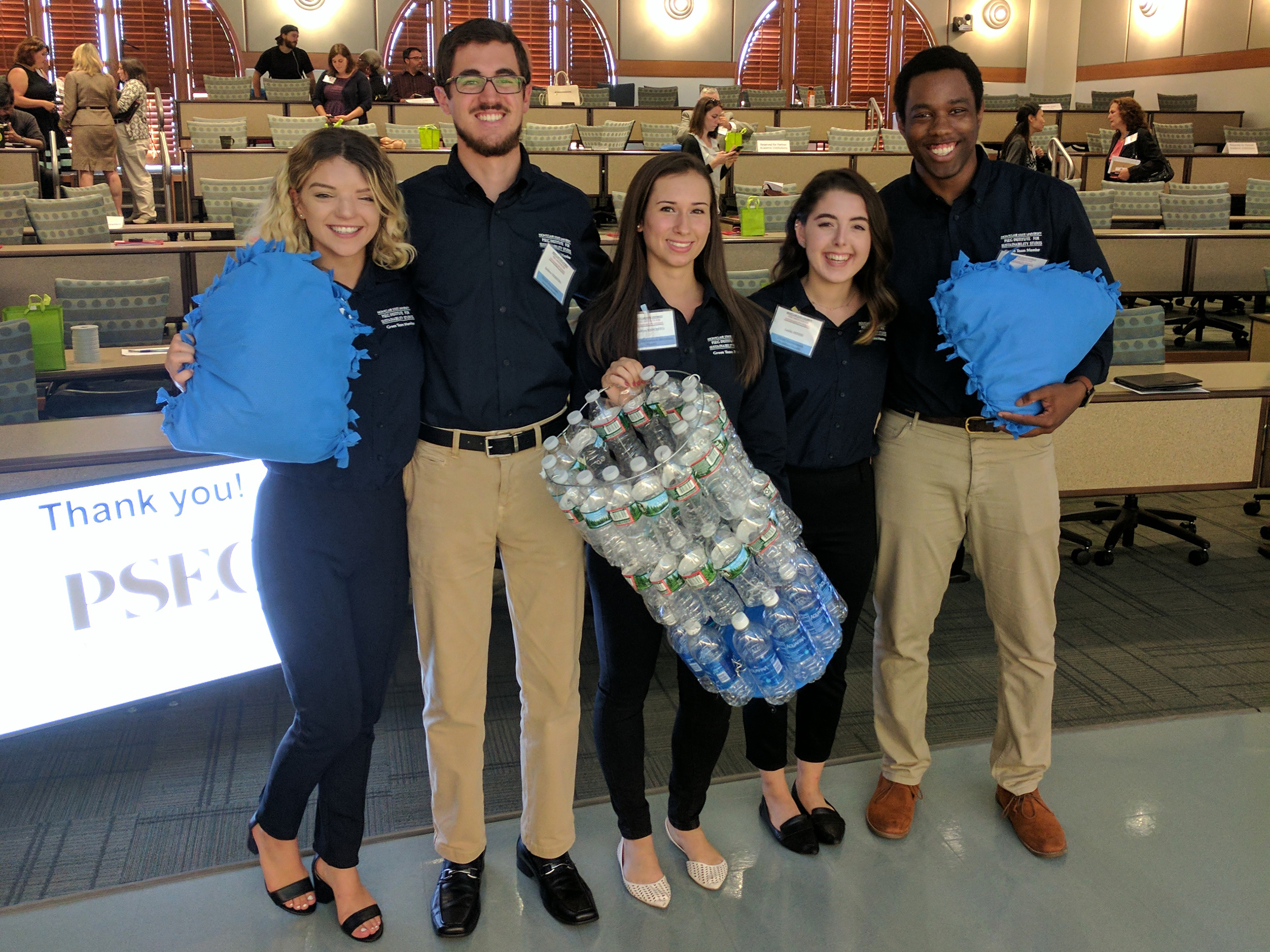 Hackensack Green Team after final presentation