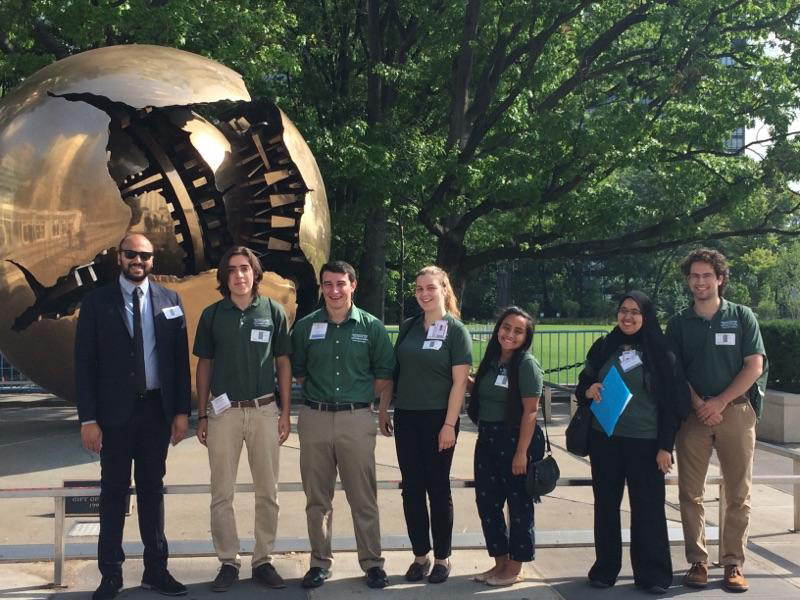 Honeywell Green Team UN globe