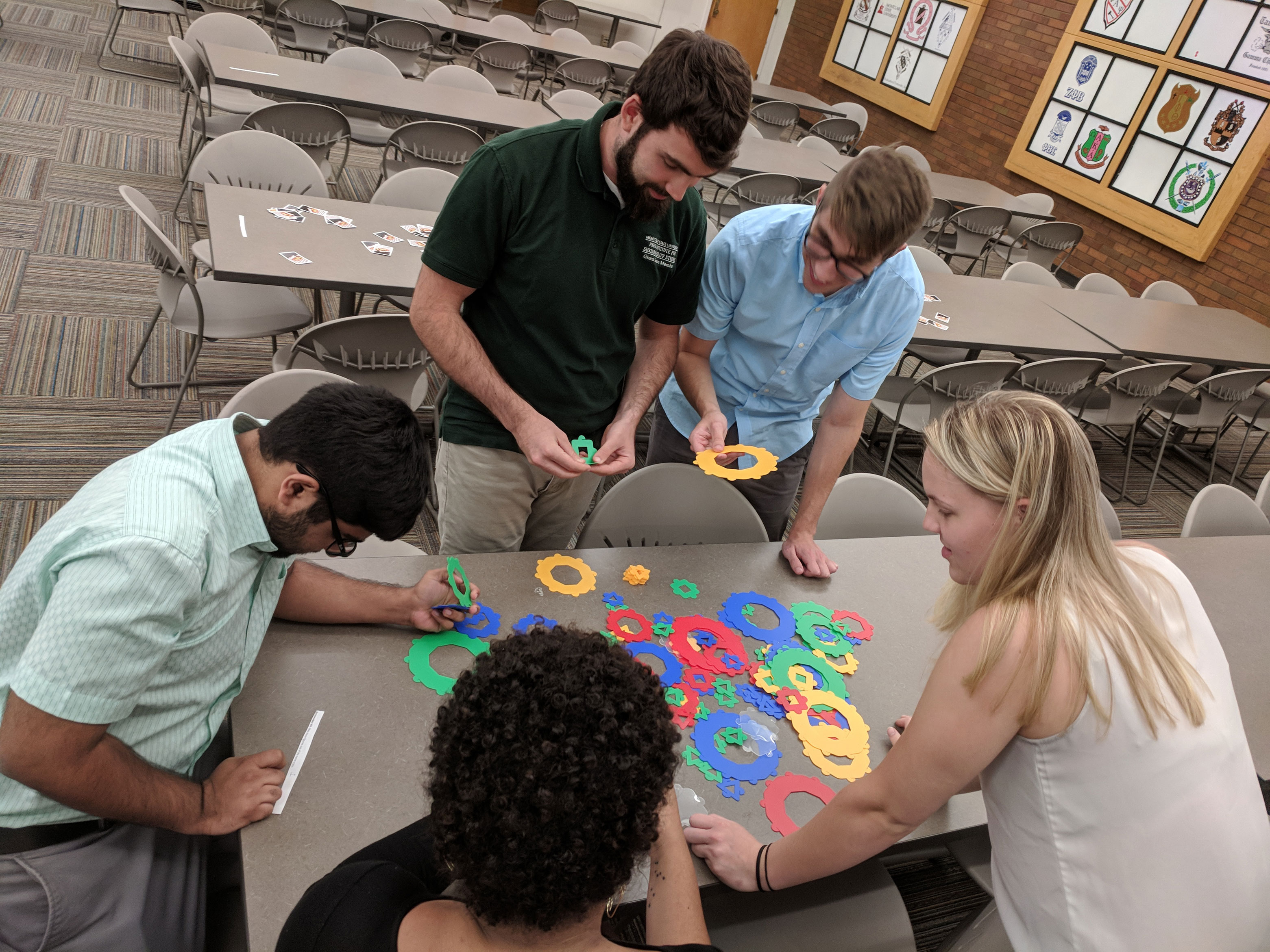 team building gear activity