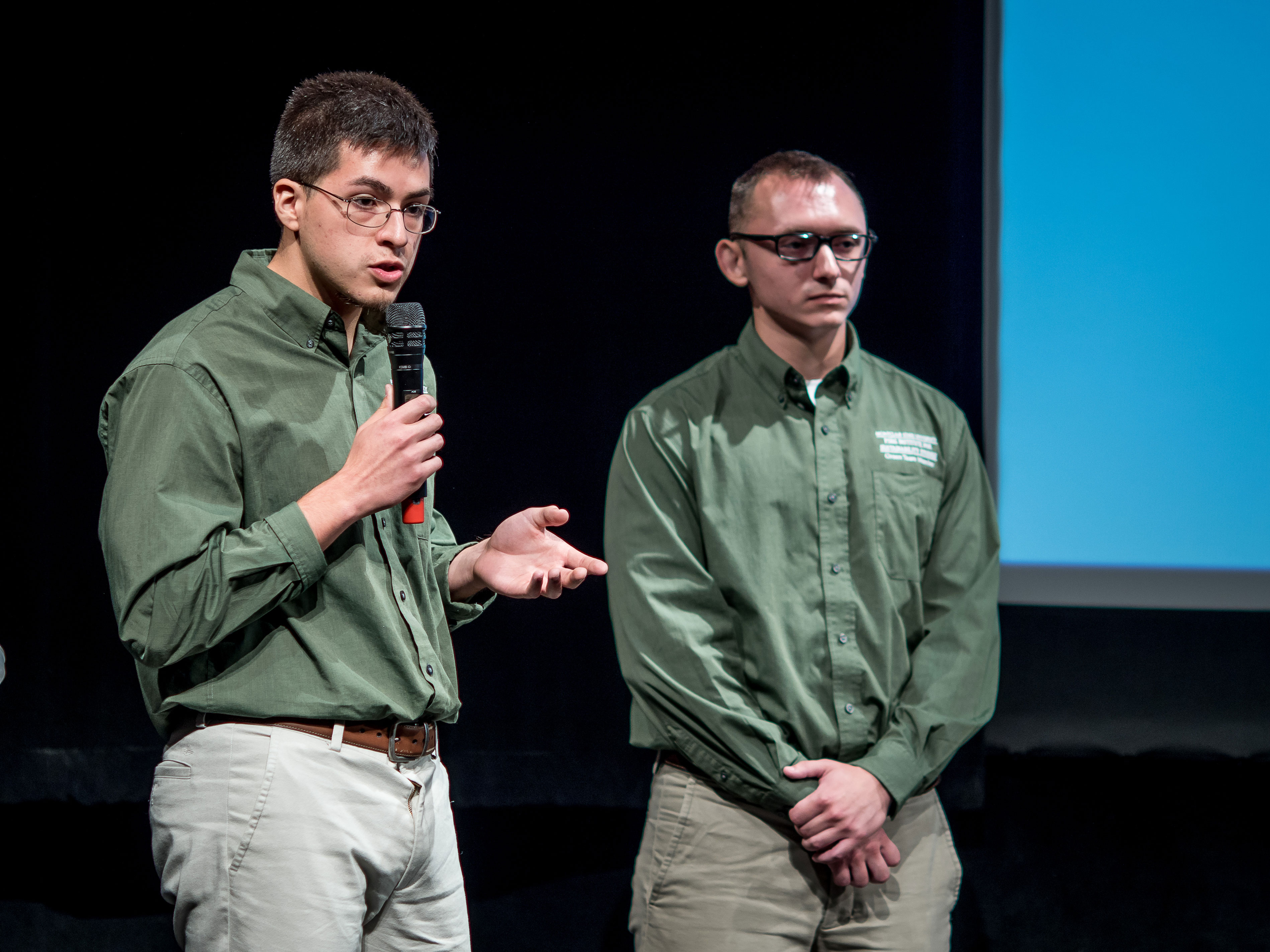 team PSEG members during final presentation