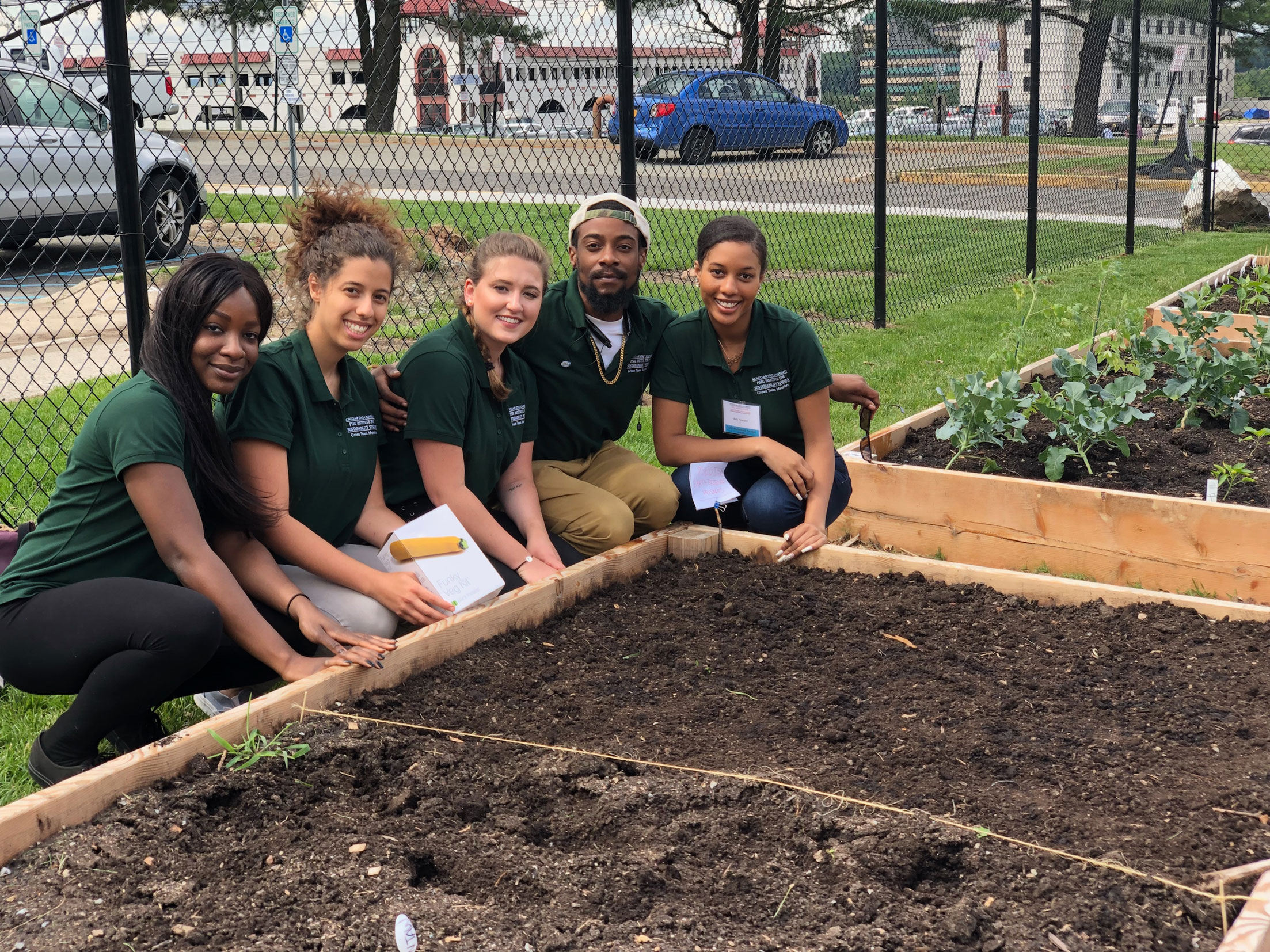 team Earth Friendly Products volunteering