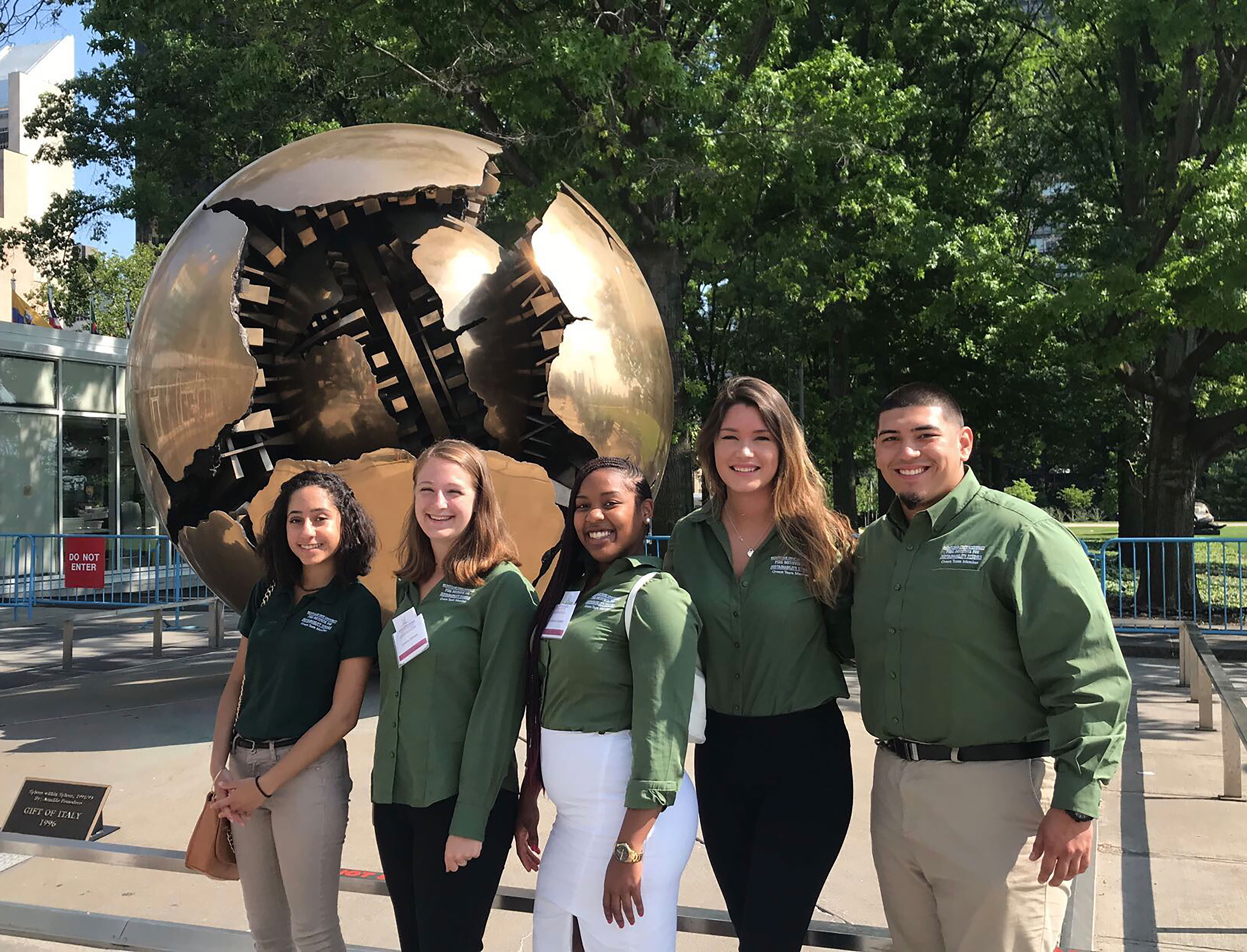 team NJTransit at the UN