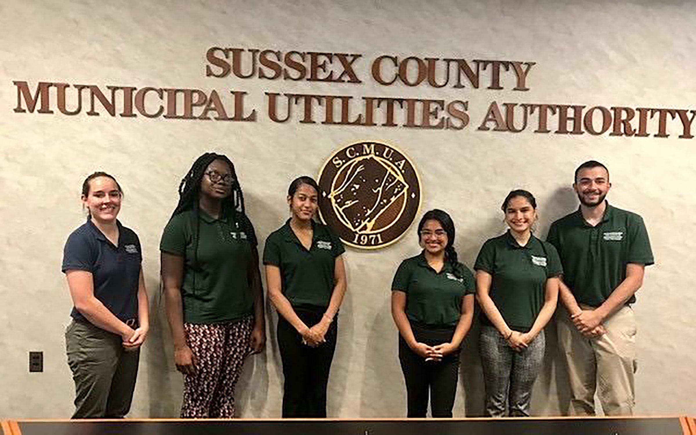 Green Team at the Sussex County Municipal Utilities Authority