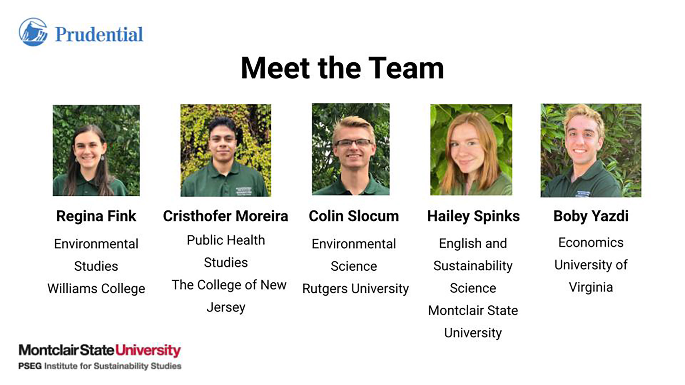 Prudential Green Team