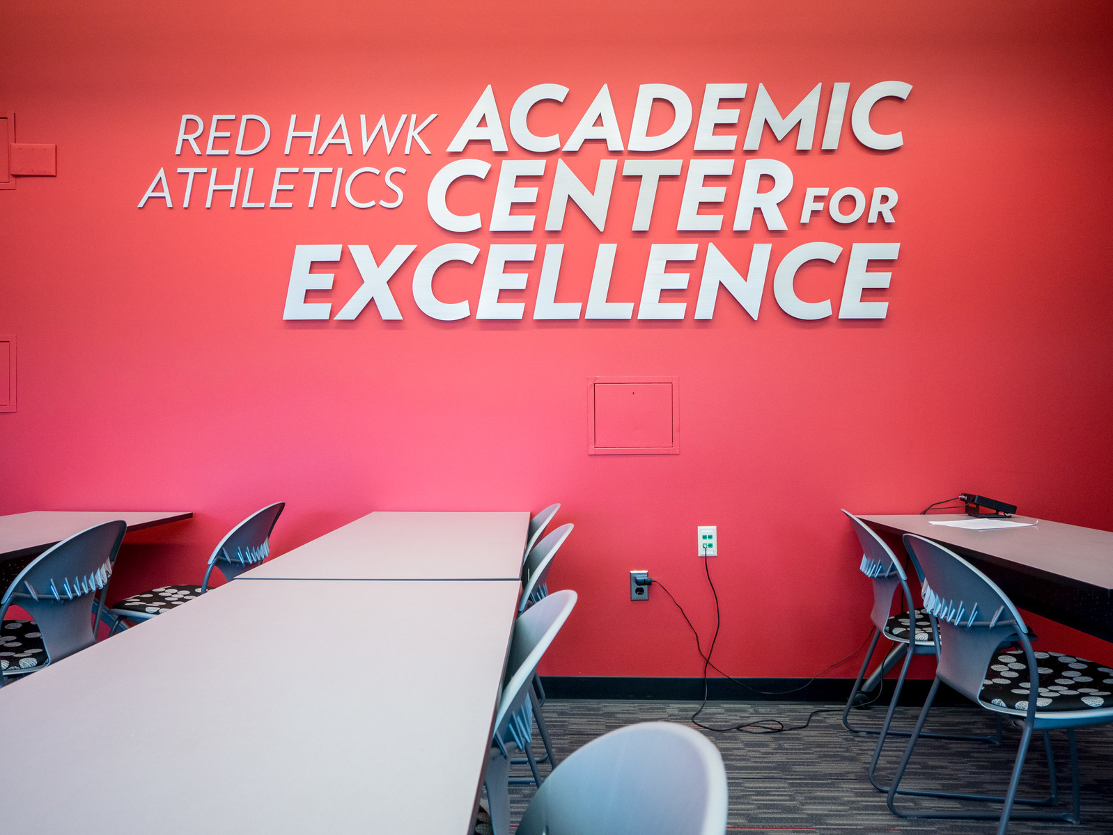 Academic Center for Excellence sign.