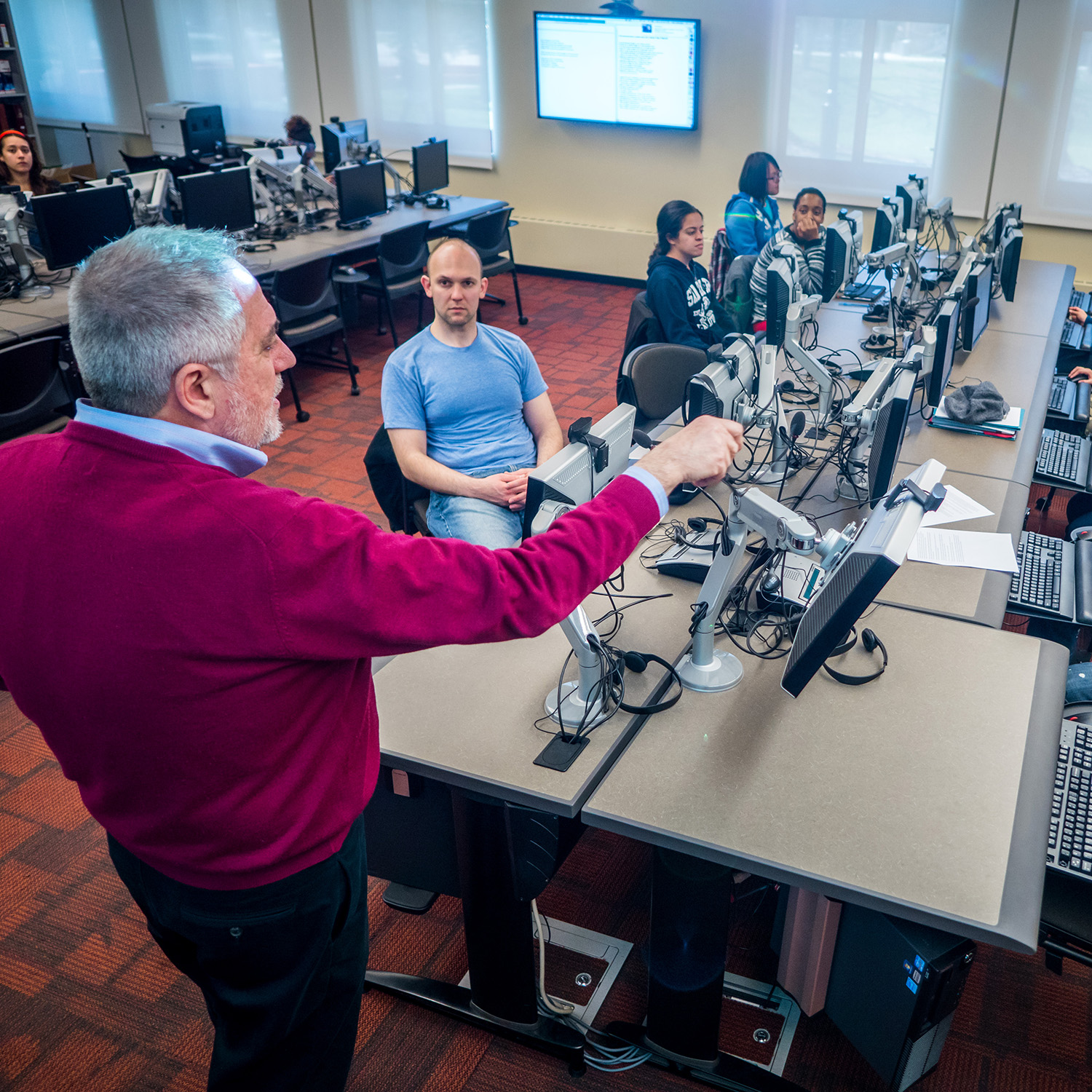 Classroom at Montclair State