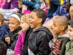 Photo of elementary school students