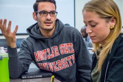 Public Health students in a classroom.