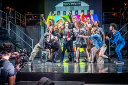 Students perform Jesus Christ Superstar.